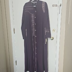 Elegant Purple Maxi Dress